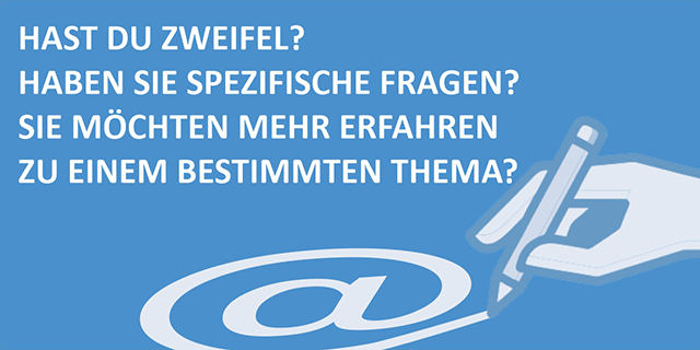 Schreiben Sie uns